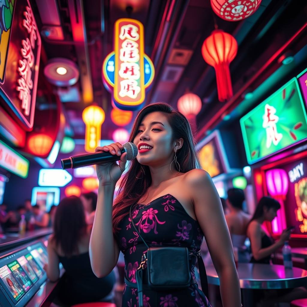 台北KTV夜生活氛圍